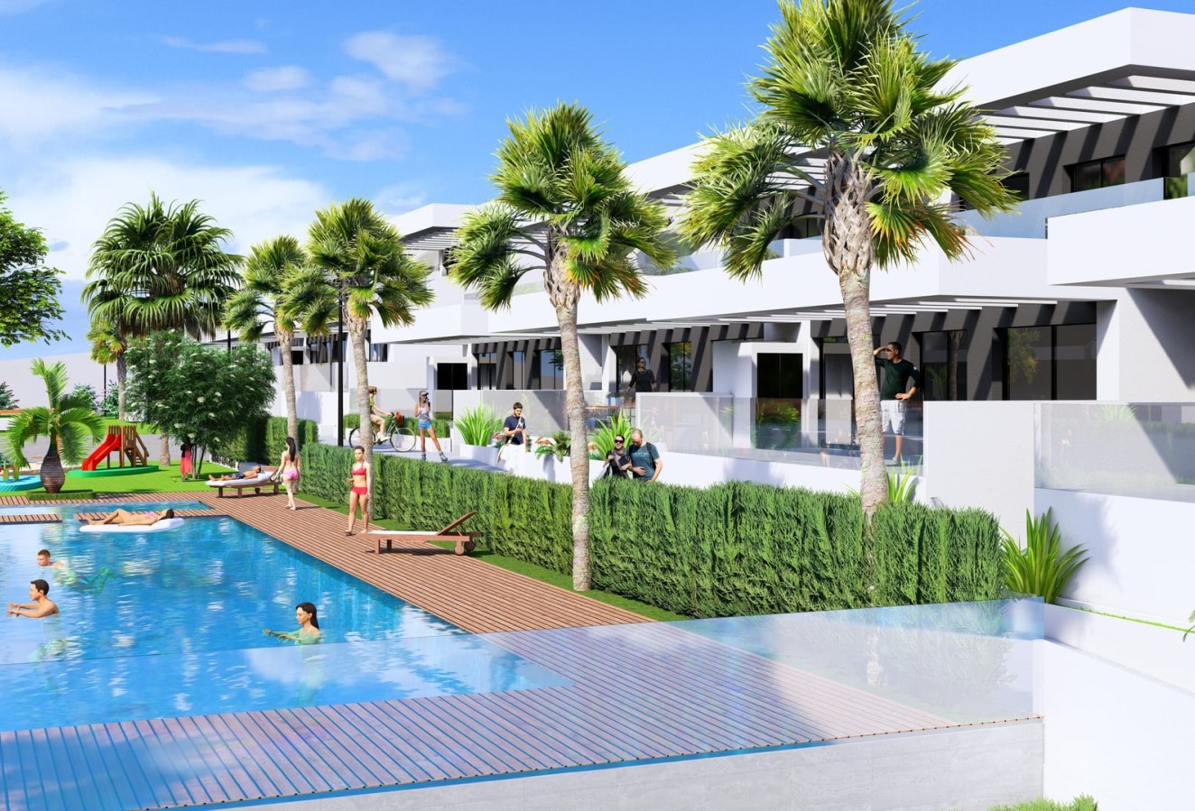 Obra nueva - high-bungalow - La Finca Golf