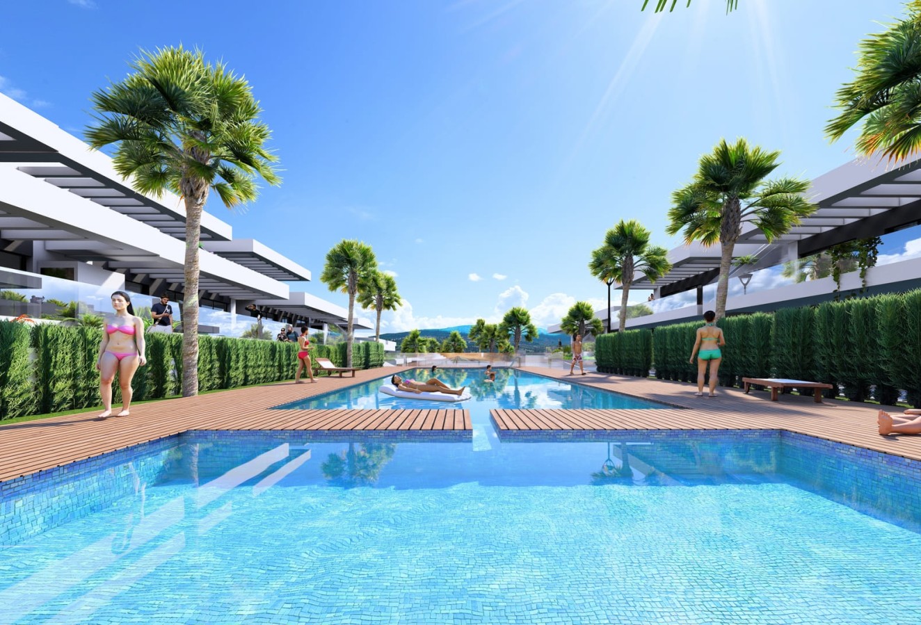 Obra nueva - high-bungalow - La Finca Golf