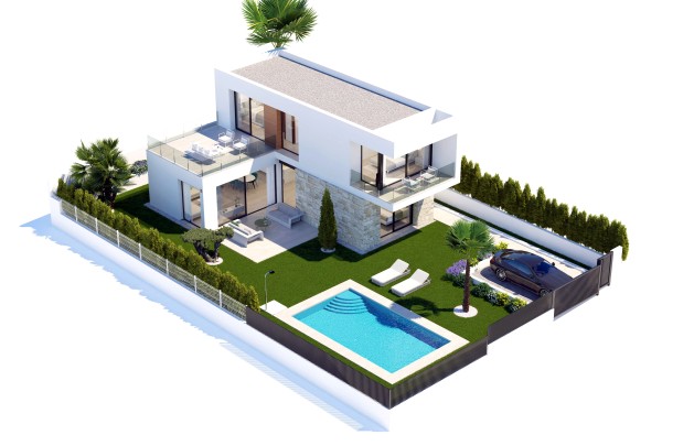 Nieuwbouw Woningen - Villa - Finestrat - Montaña