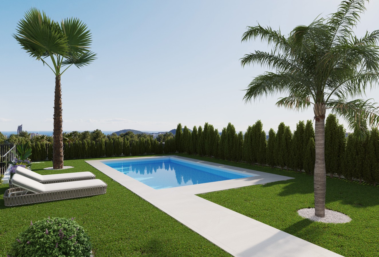 Nieuwbouw Woningen - Villa - Finestrat - Montaña