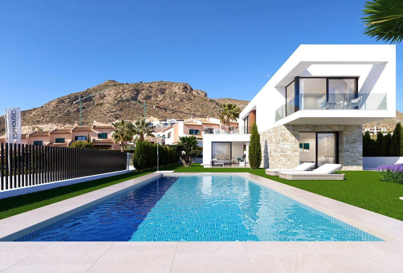 Nieuwbouw Woningen - Villa - Finestrat - Montaña