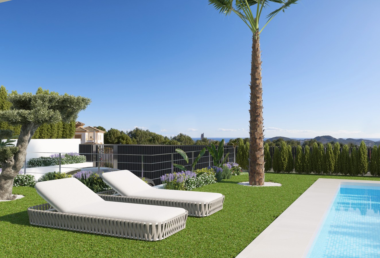 Nieuwbouw Woningen - Villa - Finestrat - Montaña