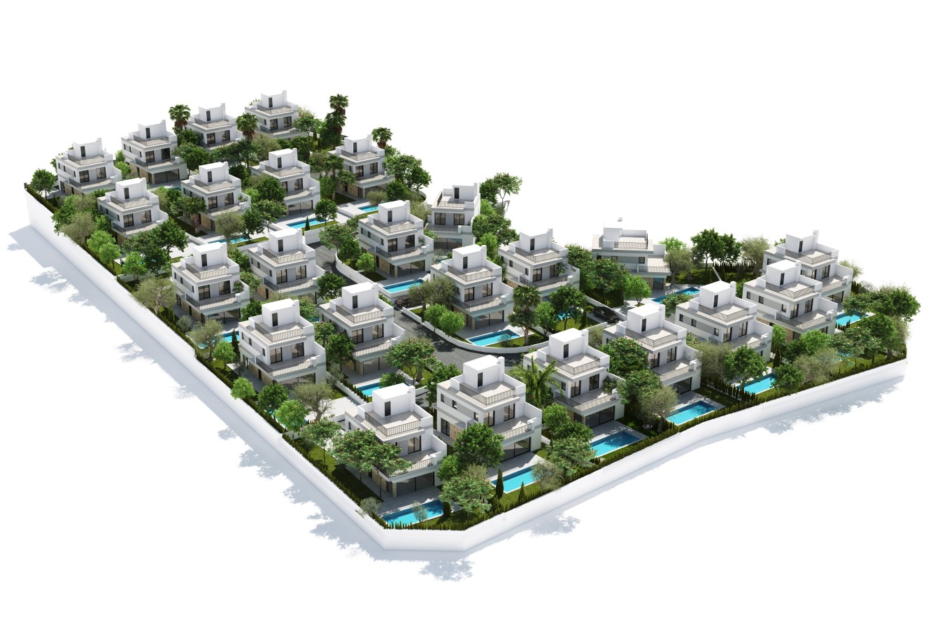 Nieuwbouw Woningen - Villa - San Miguel de Salinas