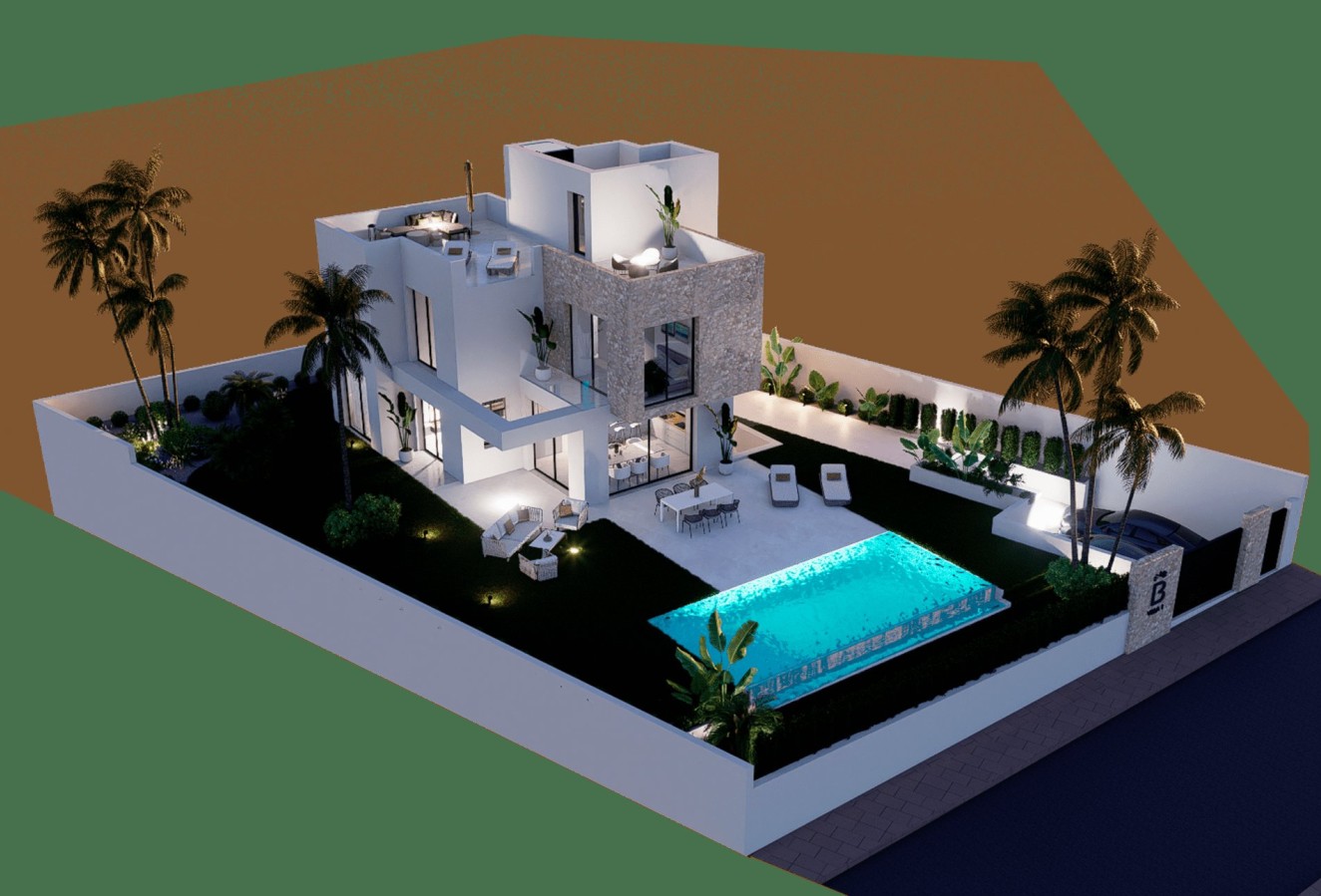 Nieuwbouw Woningen - detached - Finestrat