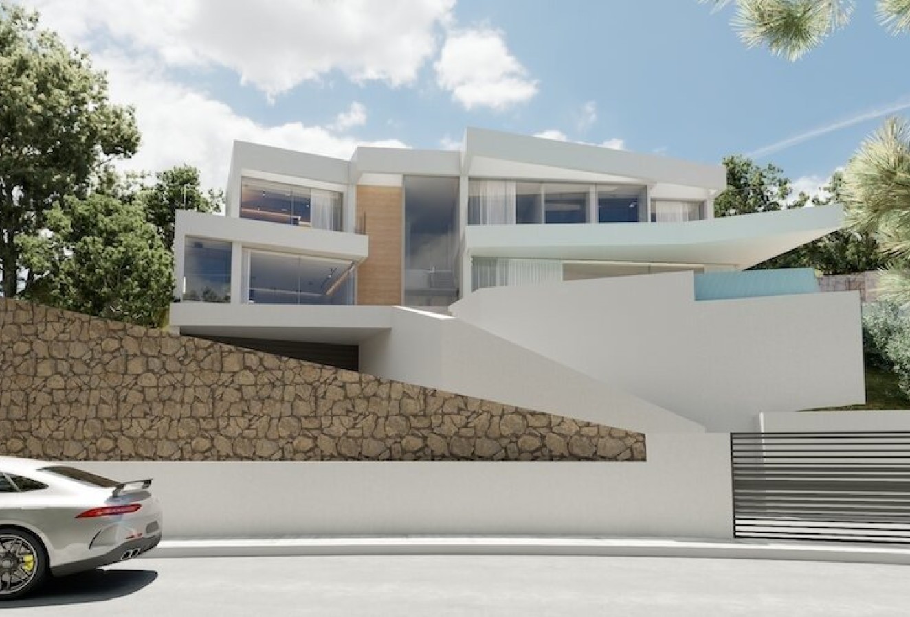 Obra nueva - Villa - Altea