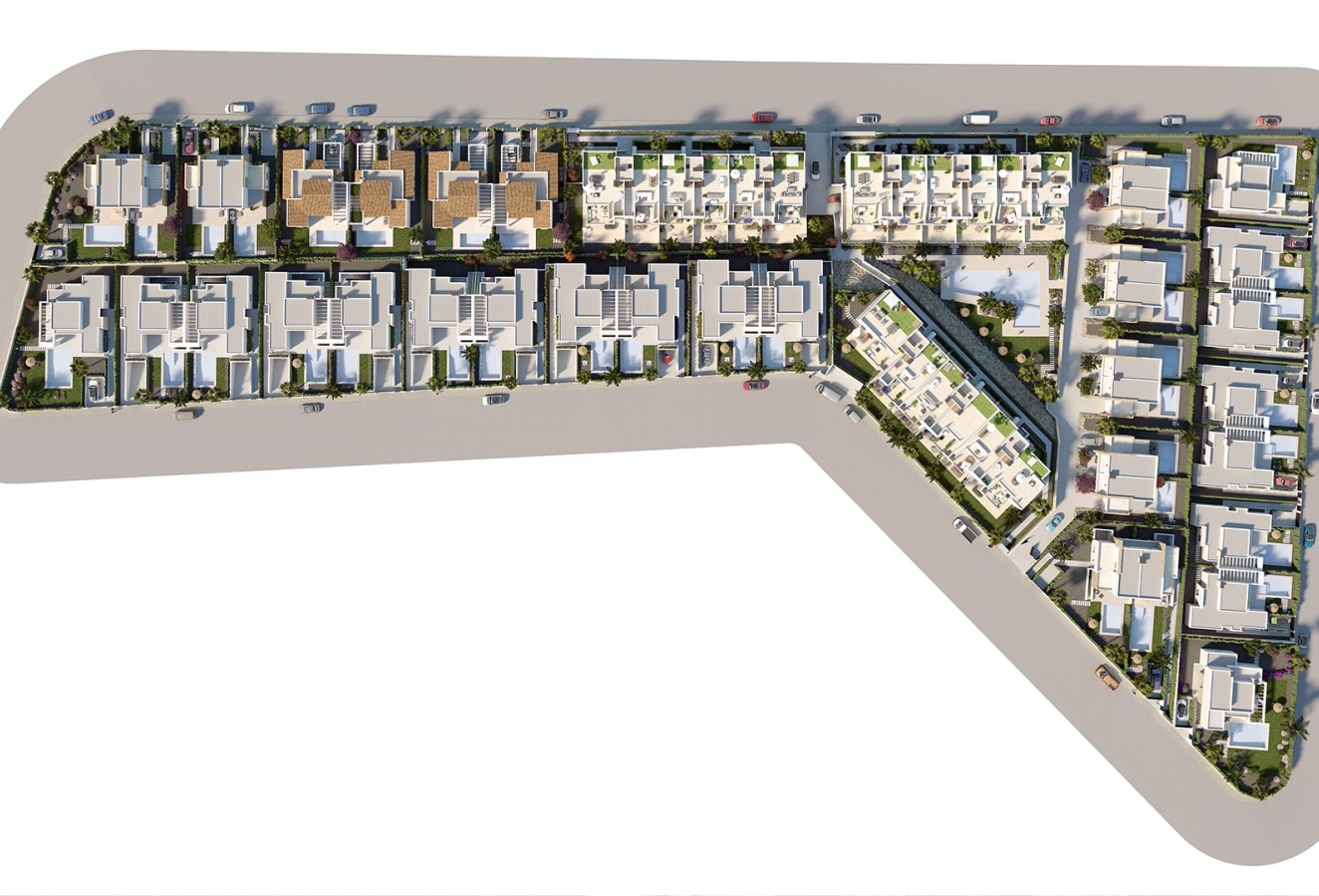 Nieuwbouw Woningen - semi-detached - Algorfa