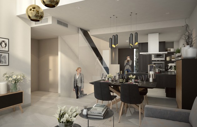 Nieuwbouw Woningen - semi-detached - Algorfa