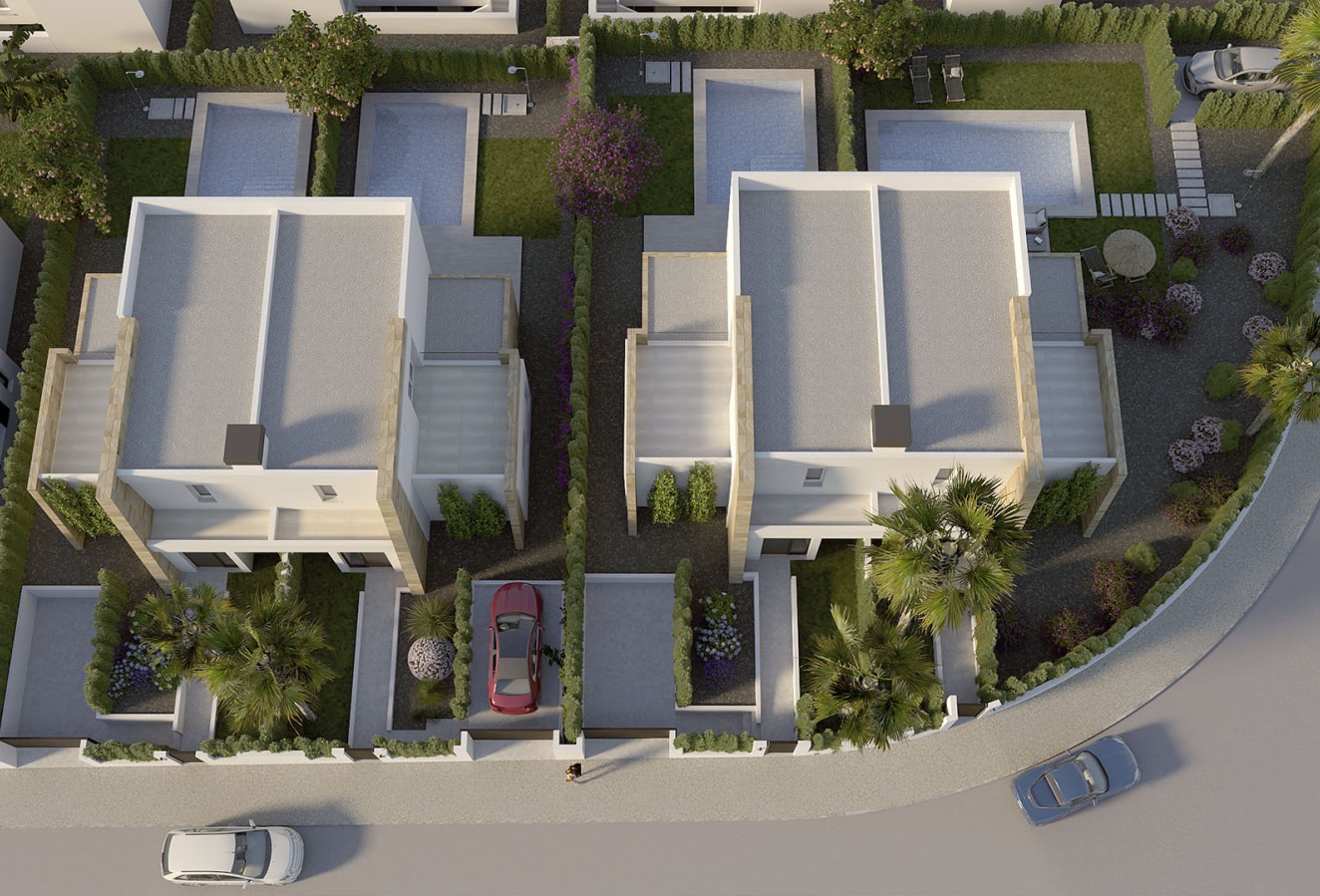 Nieuwbouw Woningen - semi-detached - Algorfa