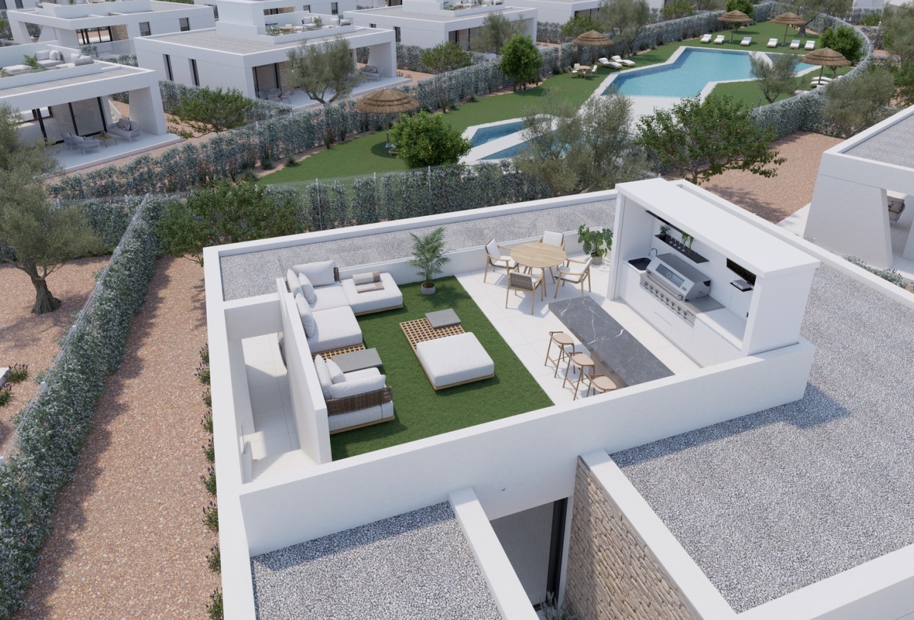 Nieuwbouw Woningen - detached - Fuente Alamo