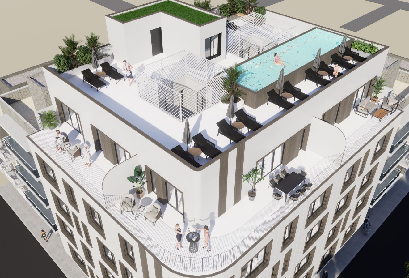 Obra nueva - Ático - Torrevieja