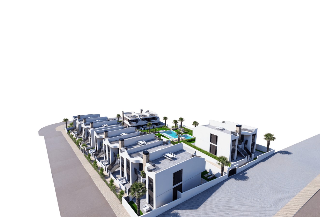 New Build - high-bungalow - San Miguel de Salinas