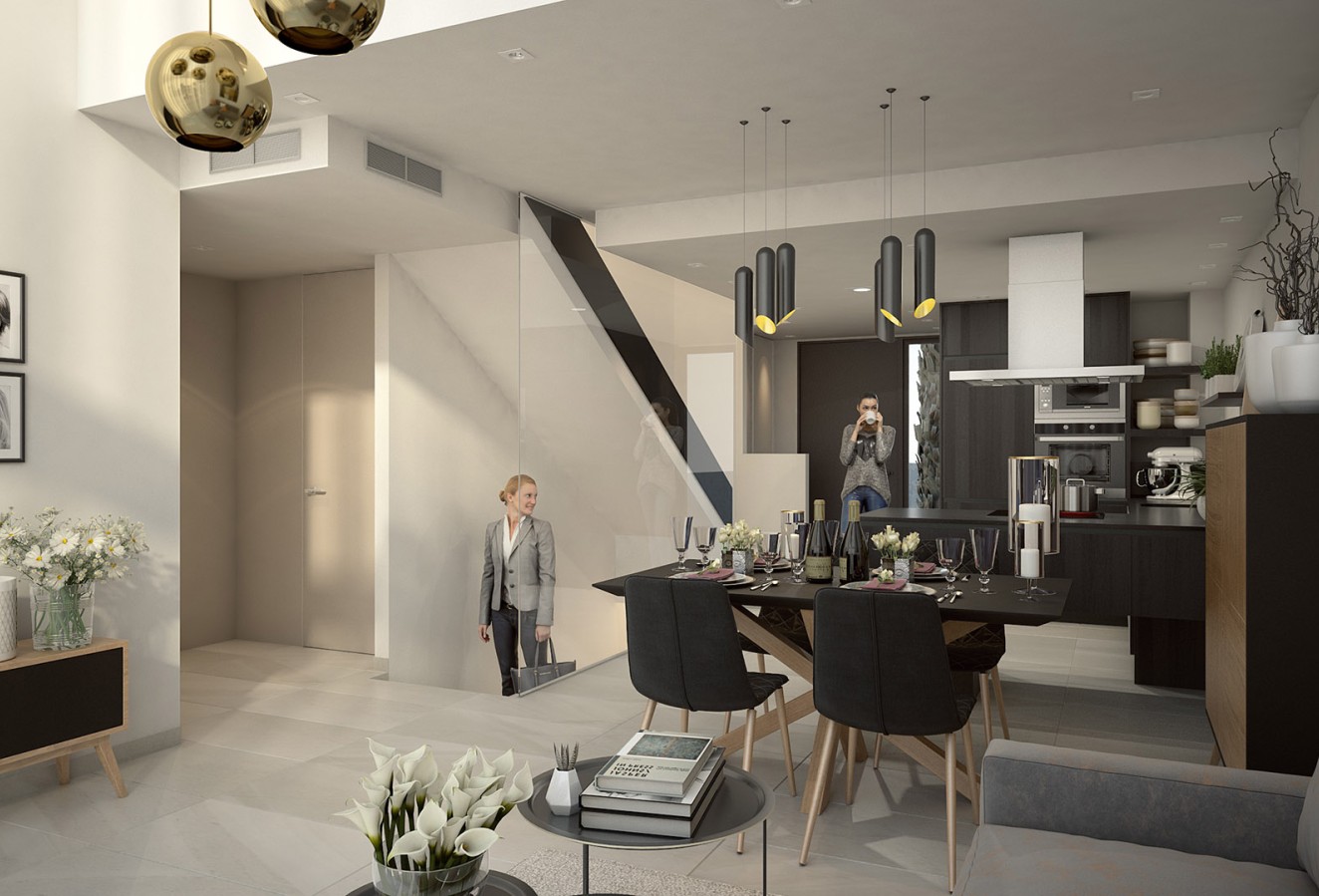 Nieuwbouw Woningen - terraced - La Finca Golf