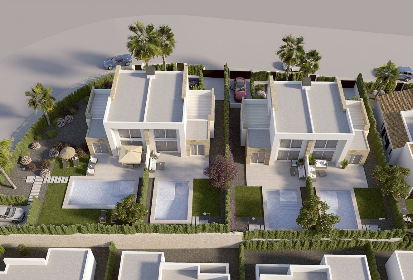 Nieuwbouw Woningen - terraced - La Finca Golf