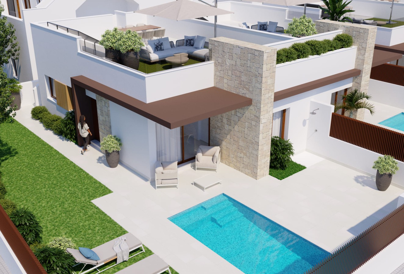 Nieuwbouw Woningen - semi-detached - Orihuela Costa