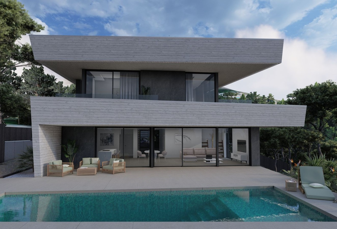 Obra nueva - Villa - Altea