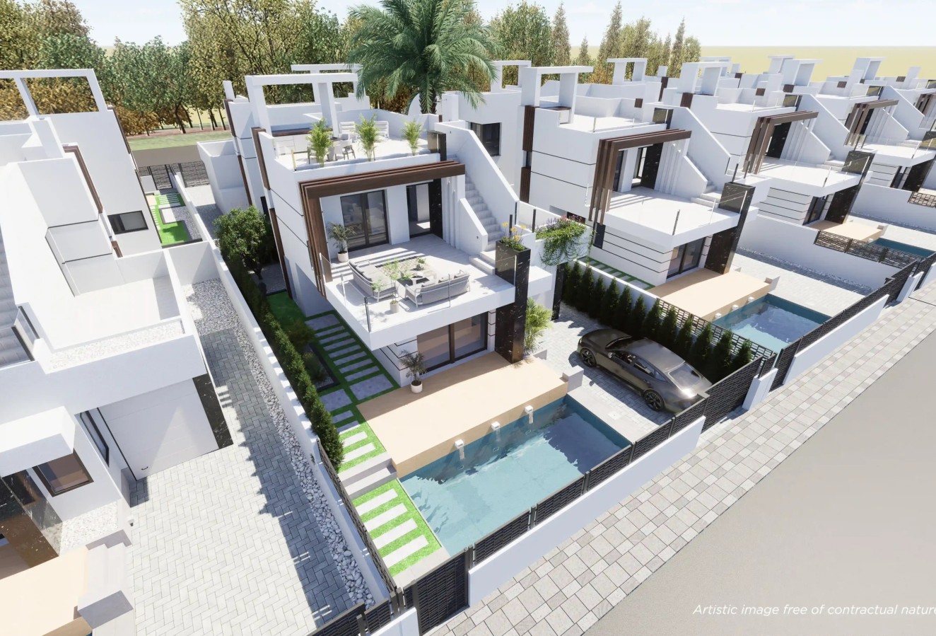 Nieuwbouw Woningen - detached - Los Alcázares