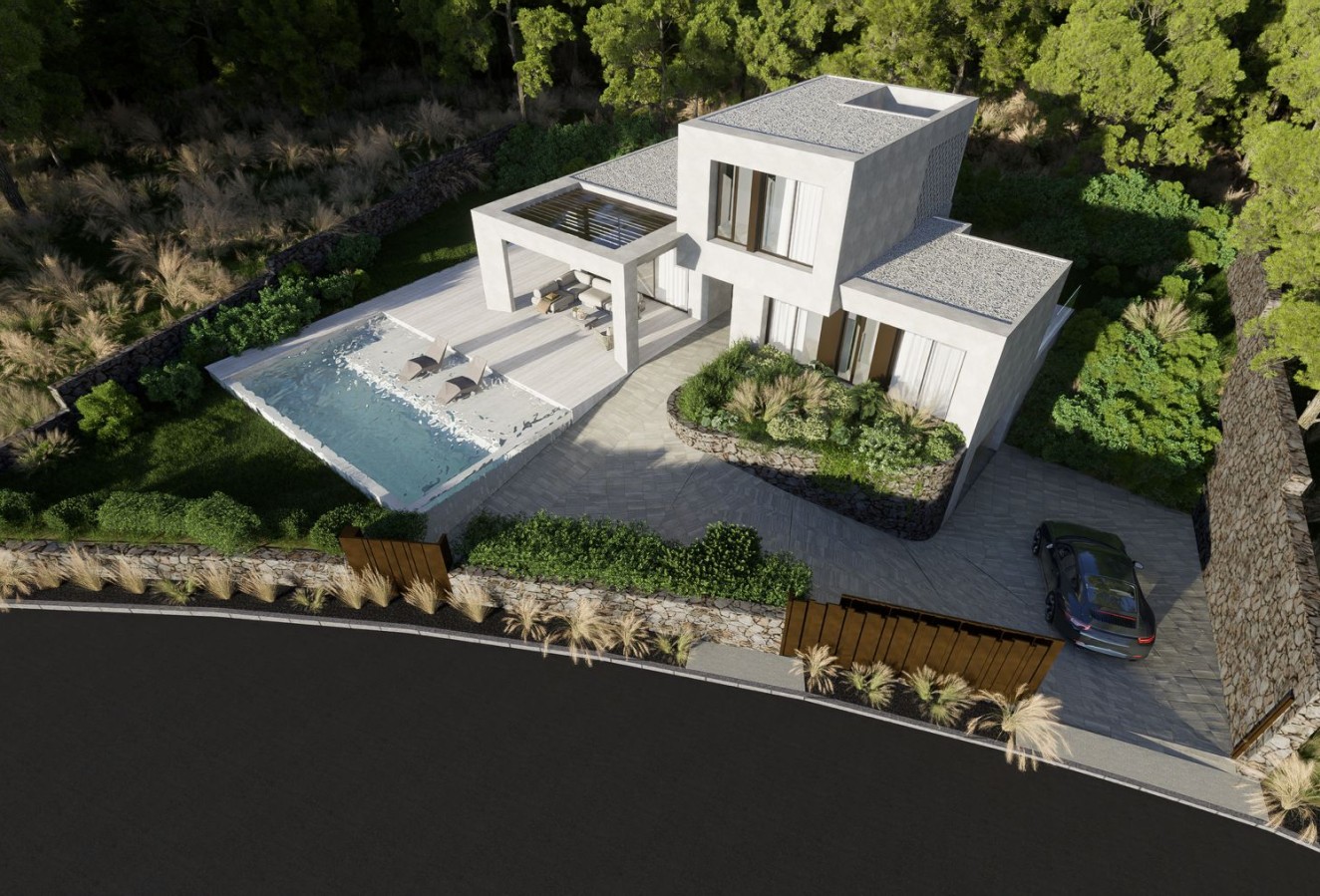 Obra nueva - Villa - Las Colinas Golf