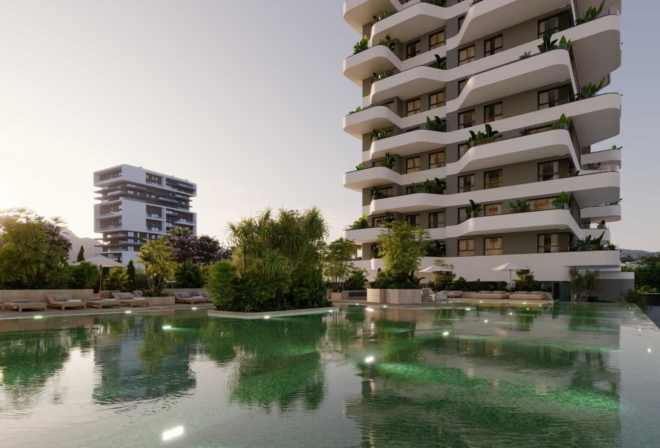 New Build - apartment - Calpe