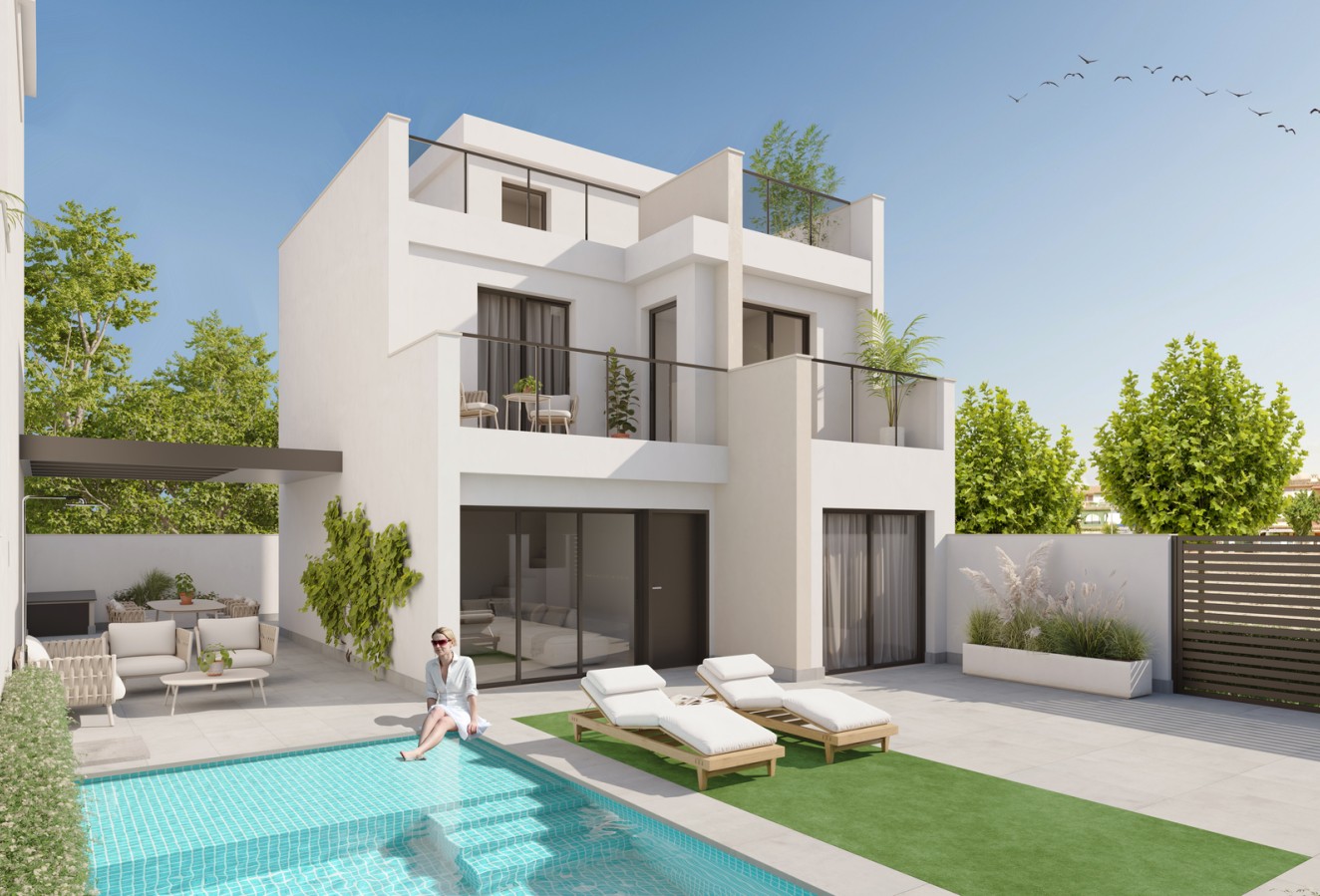Nieuwbouw Woningen - detached - Los Alcázares