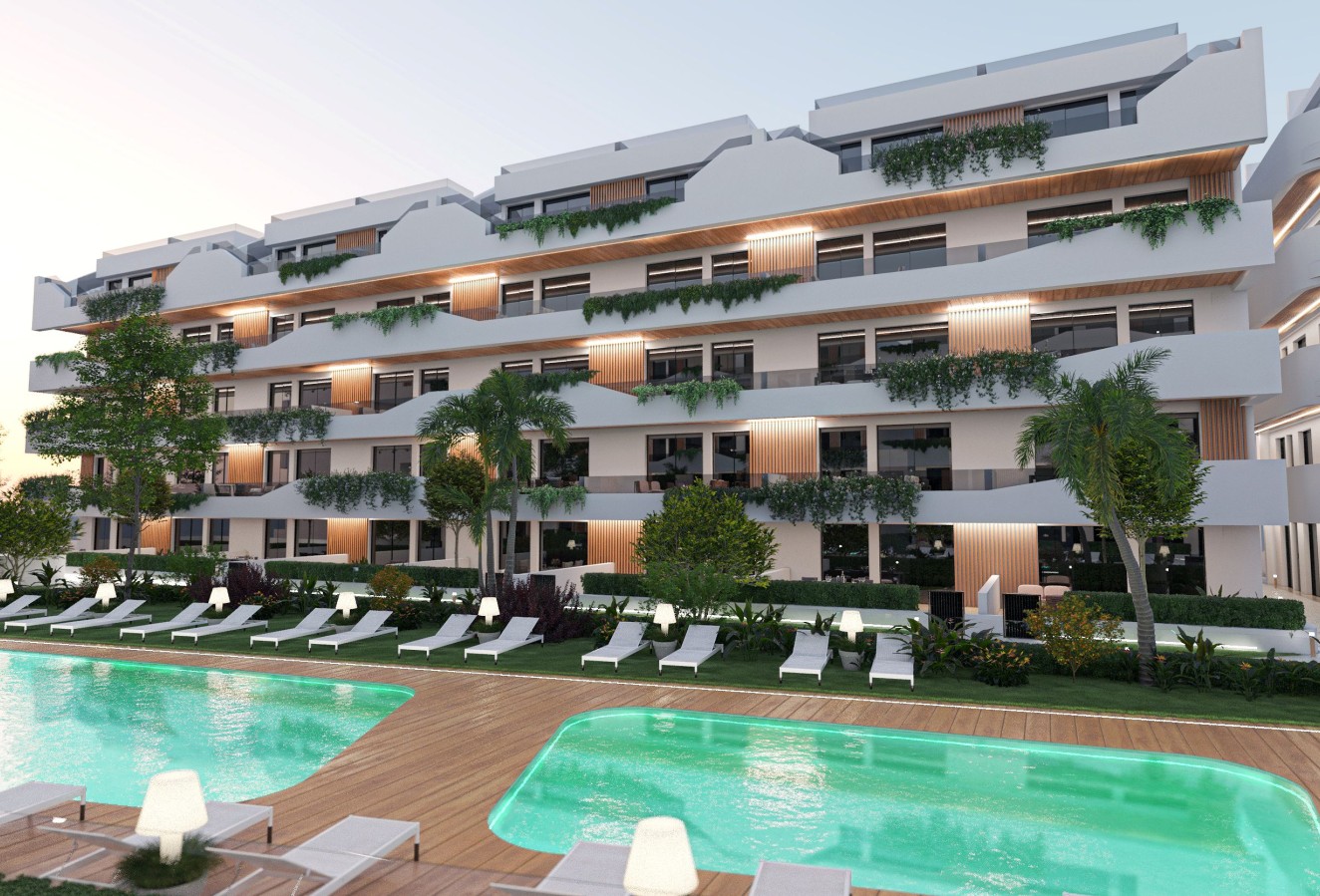 Nieuwbouw Woningen - Penthouse - Santiago de la Ribera