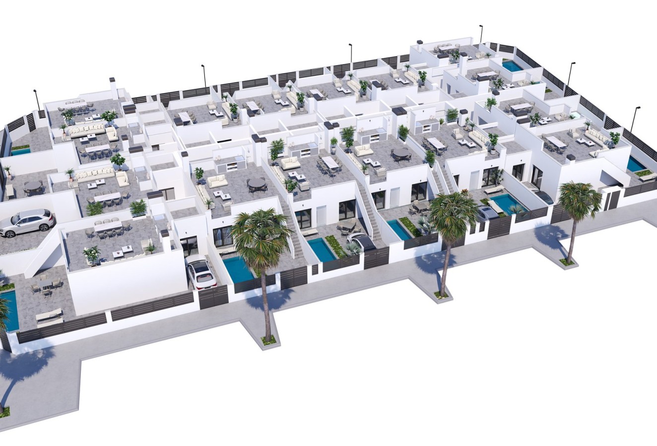 Nieuwbouw Woningen - terraced - Torre-Pacheco