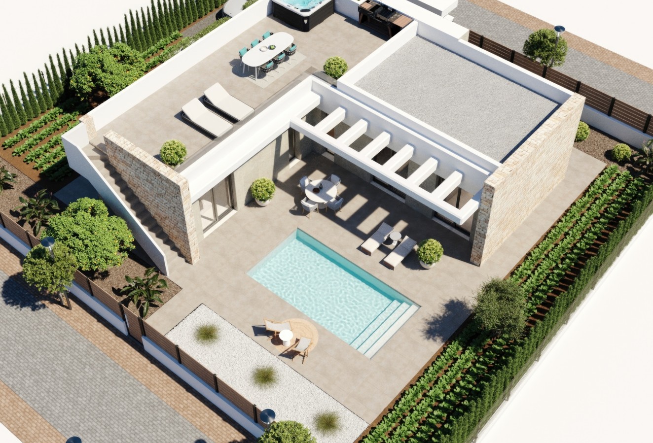 Obra nueva - detached - Hacienda del Alamo Golf