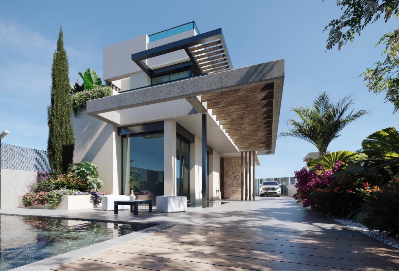 Nieuwbouw Woningen - detached - Torre-Pacheco