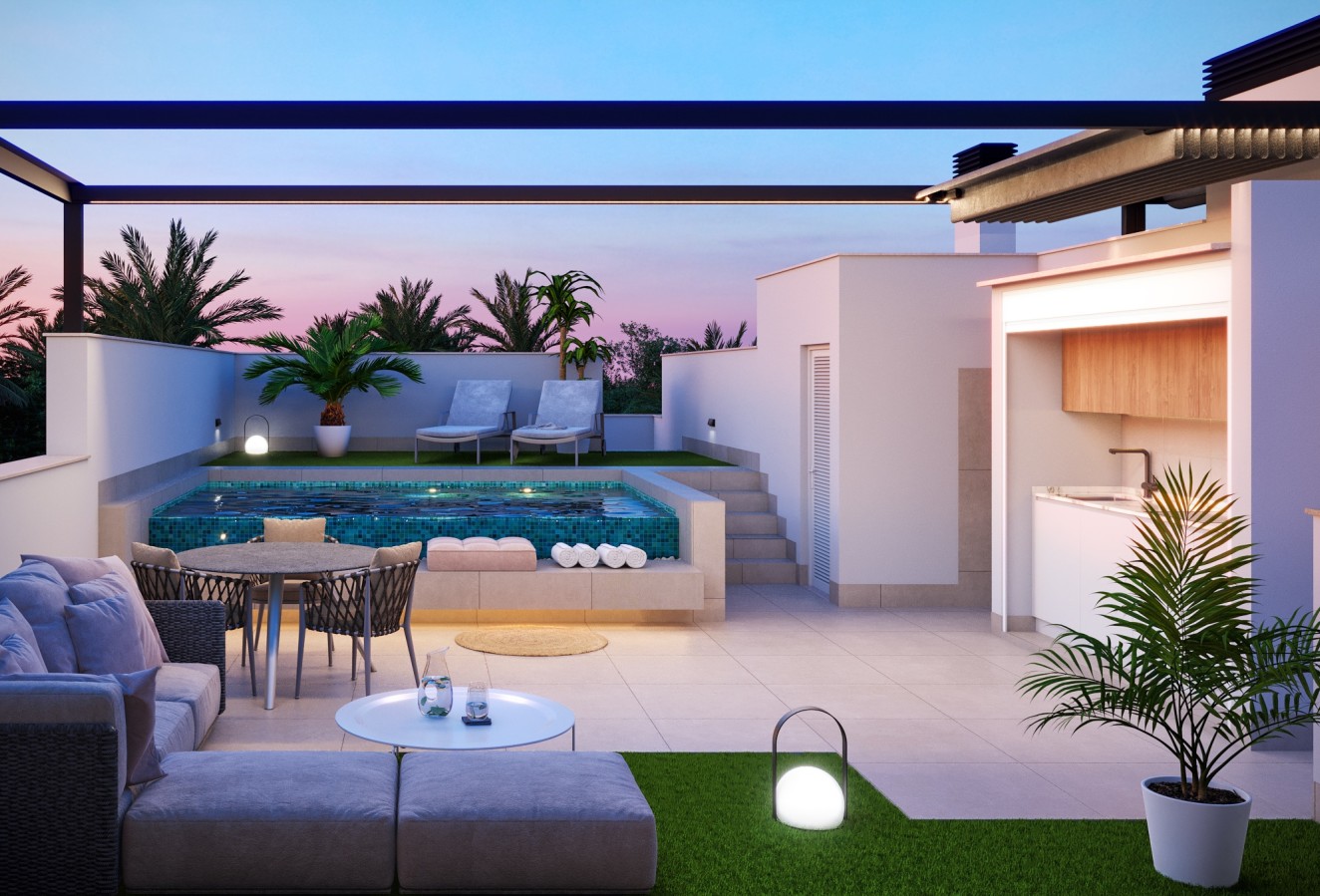 New Build - low-bungalow - Pilar de la Horadada