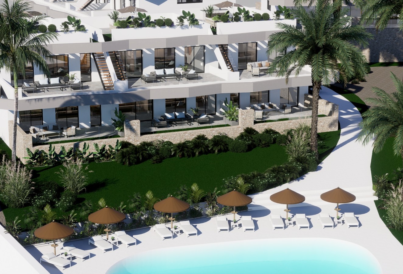 Nieuwbouw Woningen - low-bungalow - Finestrat