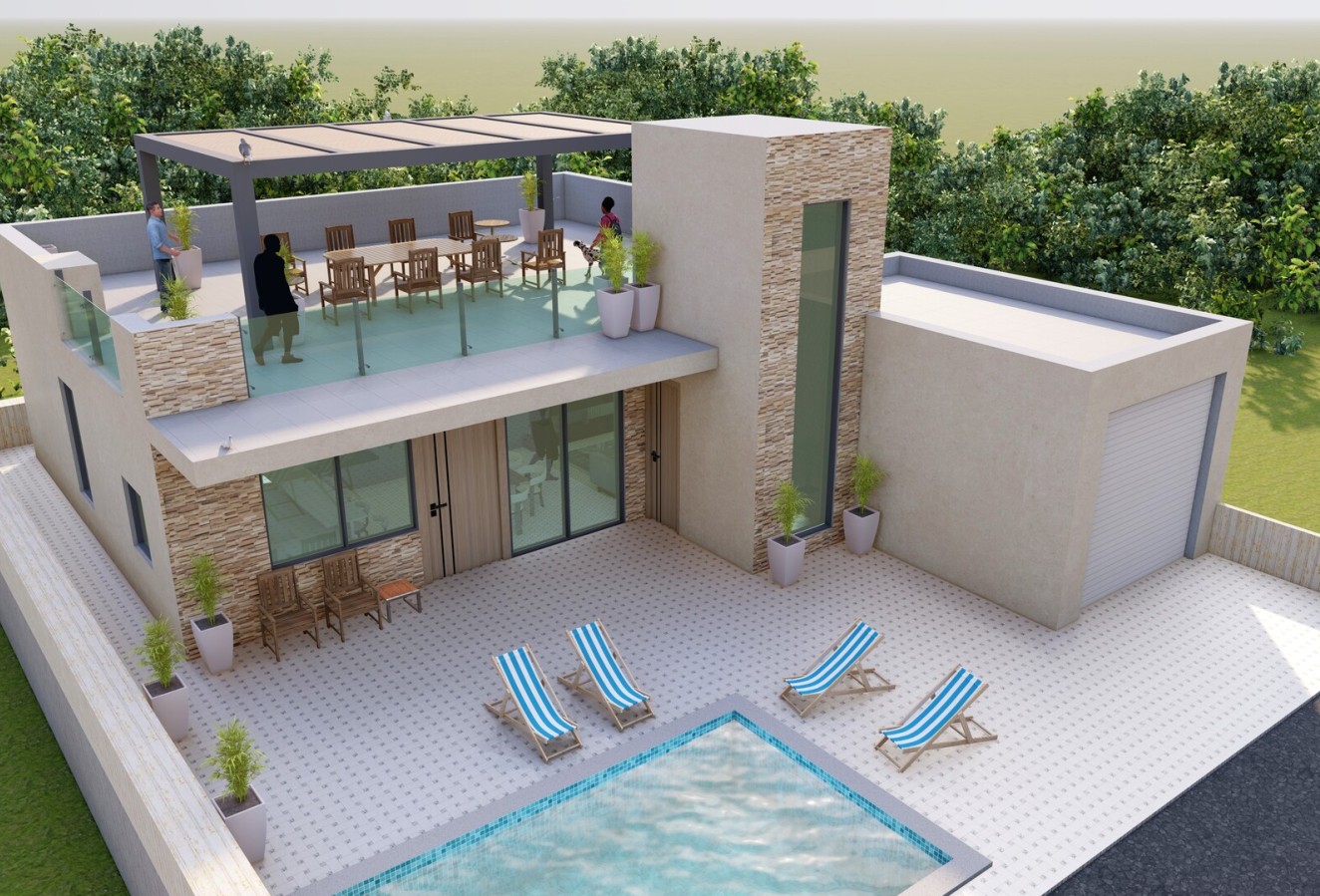 Nieuwbouw Woningen - terraced - Fuente Alamo