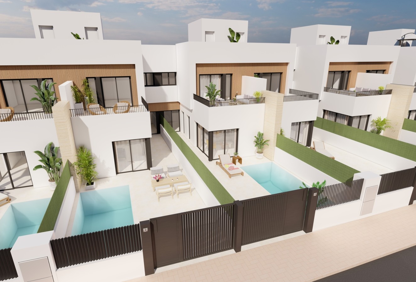 Nieuwbouw Woningen - terraced - San Javier