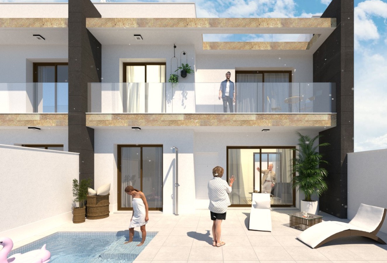 Nieuwbouw Woningen - terraced - San Pedro del Pinatar